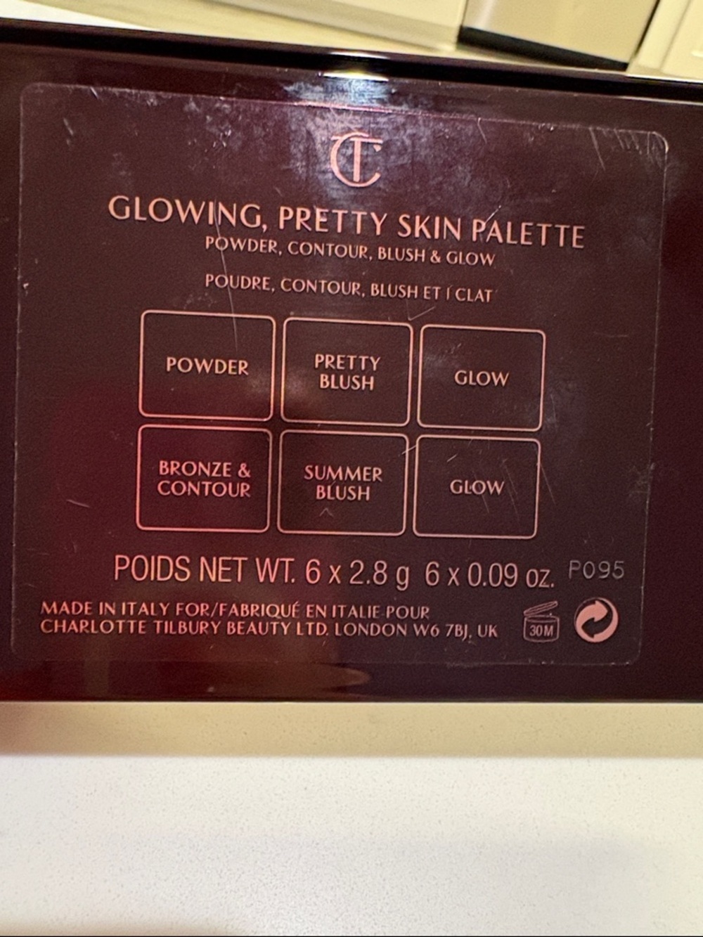 Charlotte Tilbury Dark Brown Eyeshadow Palette with Gold Detailing - Picture 6 of 8